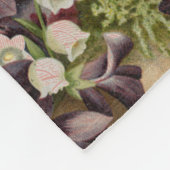 アリスinワンダーランド茶パーティーアート フリースブランケット (角)