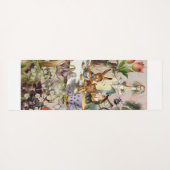 アリスinワンダーランド茶パーティーアート ヨガマット (裏面(横))