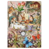 アリスinワンダーランド茶パーティーキャラクター クリップボード (裏面)