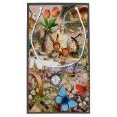 アリスinワンダーランド茶パーティーキャラクター スモールペーパーバッグ (裏面)