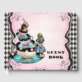 アリスinワンダーランド誕生日パーティーゲストブック ゲストブック