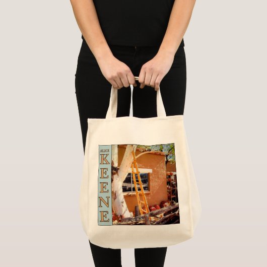 アリスKeeneのオーガニックな食料雑貨のトートバック トートバッグ (正面(商品))