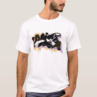 アリスTシャツ落書きスタイルアーバンラベル Tシャツ