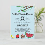 アリズフー運ドファミリー遠くに懇親会 招待状 (スタンド正面)