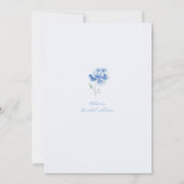 アリソンのブライダルシャワー – オプション#5招待状 招待状 (裏面)