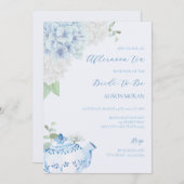 アリソンのブライダルシャワー – オプション#5招待状 招待状 (正面/裏面)