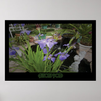 "アリソンの池" -プリント ポスター