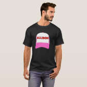 アリソンへのオリジナルでユニークなギフト Tシャツ (正面フル)