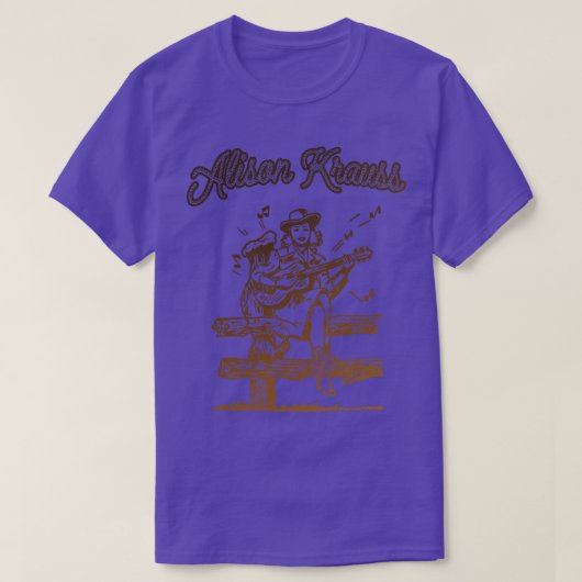 アリソンクラウス女性のカーボーイ Tシャツ (デザイン正面)