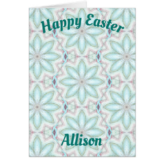 アリソンパーソナライズされた～イースターカードパターン～