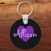 アリソン・イン・パープル キーホルダー (正面)