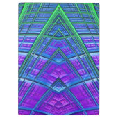 アリソン～3D!～グリーンパープル&ブルーオリジナル～ クリップボード (裏面)