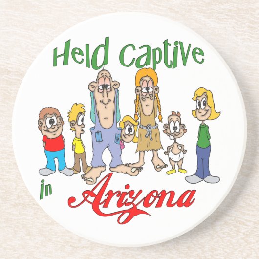 アリゾナおもしろいトレーラーパークサンドストーンコースター コースター (正面)