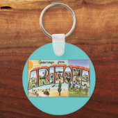 アリゾナからのご挨拶 キーホルダー (正面)