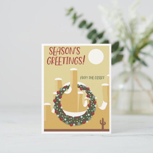 アリゾナからのシーズンのご挨拶！ シーズンカード (スタンド正面)