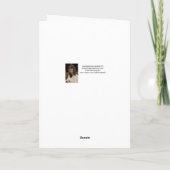 アリゾナからのメリークリスマス シーズンカード (裏面)