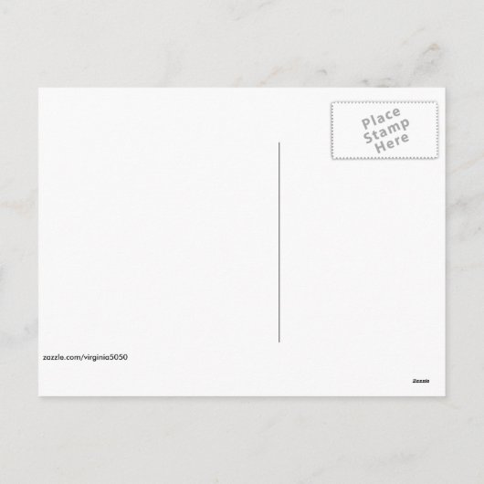 アリゾナからのメリークリスマス シーズンポストカード (裏面)