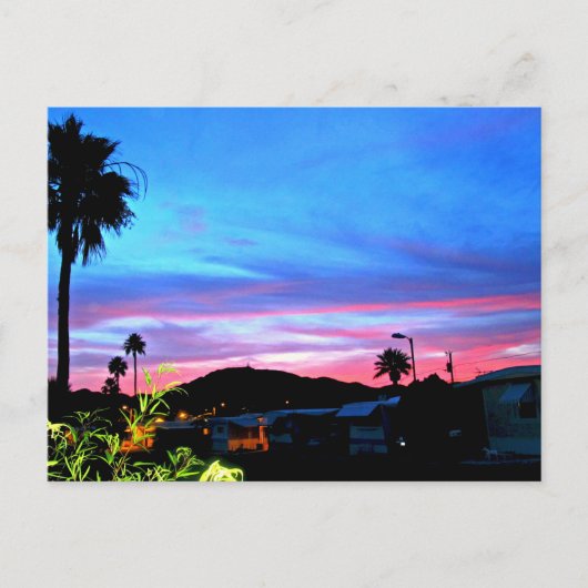 「アリゾナからの挨拶」はがき ポストカード (正面)