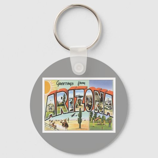 アリゾナからの挨拶 キーホルダー (正面)