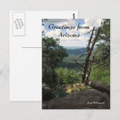 アリゾナからの挨拶 ポストカード (正面/裏面)