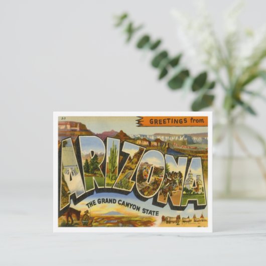 アリゾナからの挨拶 ポストカード (スタンド正面)