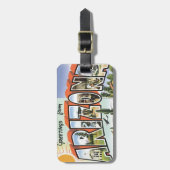 アリゾナからの挨拶 ラゲッジタグ (正面縦)