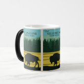 アリゾナからイエローストーン:国立公園の冒険 モーフィングマグカップ (正面左)