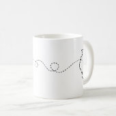 アリゾナからイリノイへ – ハート2ハートコーヒーマグ コーヒーマグカップ (正面右)