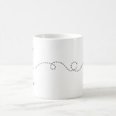 アリゾナからイリノイへ – ハート2ハートコーヒーマグ コーヒーマグカップ (中央)