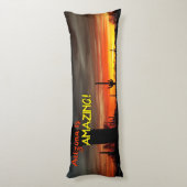 「アリゾナって凄い！」 サンセットソノランデザートサボテン ボディピロー (裏面 (縦))