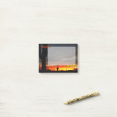 「アリゾナって凄い！」 サンセットソノランデザートサボテン ポストイット (デスク上)