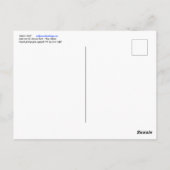 「アリゾナって凄い！」 サンセットソノランデザートサボテン ポストカード (裏面)