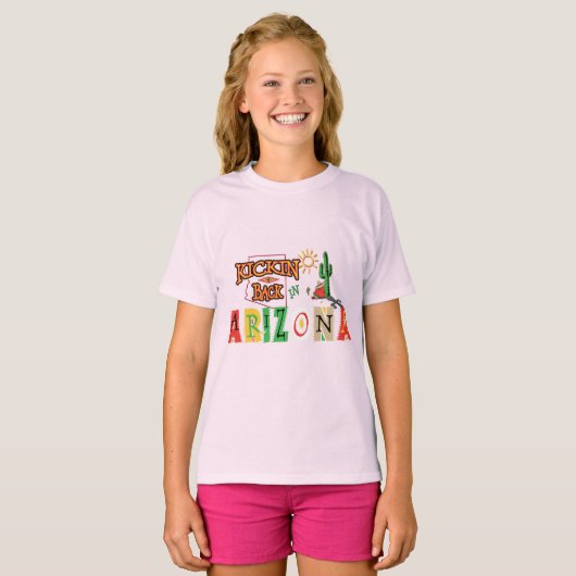 アリゾナでのんびり Tシャツ (正面フル)