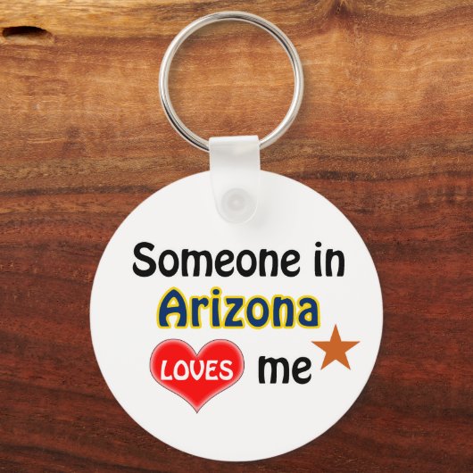 アリゾナにいる人が私を愛してる キーホルダー (正面)