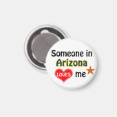 アリゾナにいる誰かが私を愛している マグネット (正面/裏面)