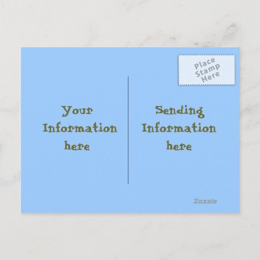 アリゾナのはがきに移動 案内ポストカード (裏面)