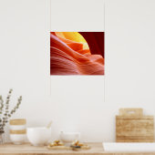 アリゾナのアンテロープ渓谷 ポスター (キッチン)