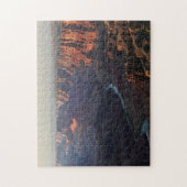 アリゾナのグランドキャニオンそしてコロラド川 ジグソーパズル (縦)