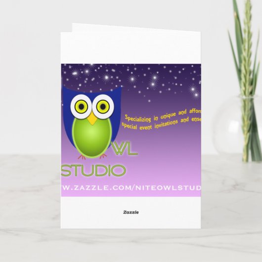 アリゾナのグランドキャニオンの南縁の挨拶状 カード (裏面)