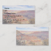 アリゾナのグランドキャニオン 名刺 (正面/裏面)