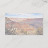 アリゾナのグランドキャニオン 名刺 (裏面)