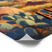 アリゾナのコントラストランド ポスター (角)