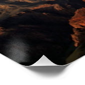 アリゾナのサウスリムから見られるグランドキャニオン ポスター (コーナー)