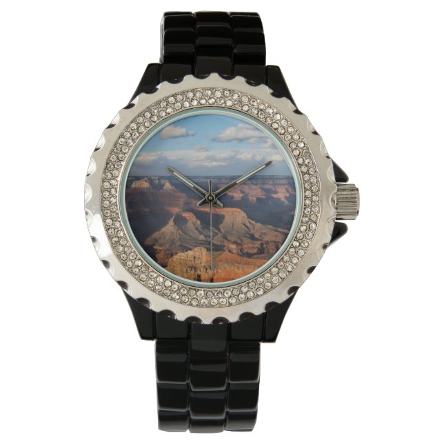 アリゾナのサウスリムから見られるグランドキャニオン 腕時計 (正面)