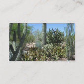 アリゾナのサボテンの庭 名刺 (裏面)
