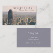 アリゾナのサボテン-ヨガのインストラクター|の名刺 名刺 (正面/裏面)