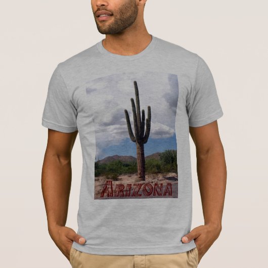 アリゾナのサボテン Tシャツ (正面)