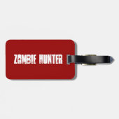 アリゾナのゾンビのハンターの割り当て ラゲッジタグ (裏面横)