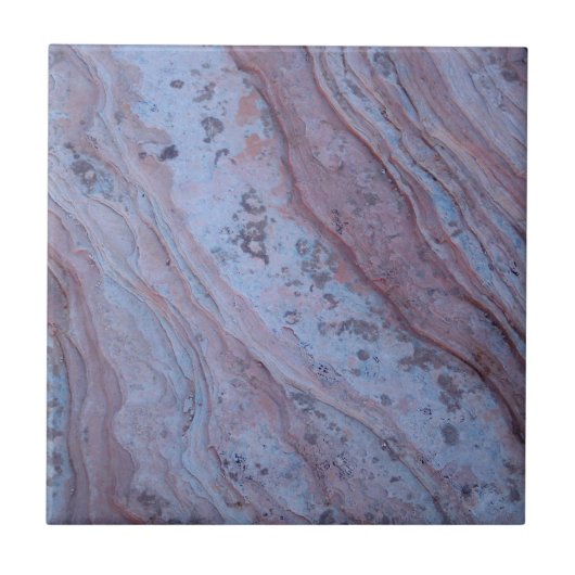 アリゾナのタイルの波のクローズアップ タイル (正面)