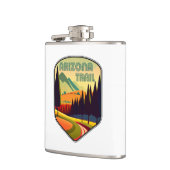 アリゾナのトレイルカラー フラスク (左)